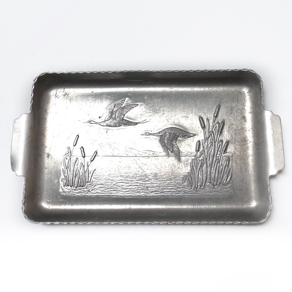 Vintage Aluminum Tray
